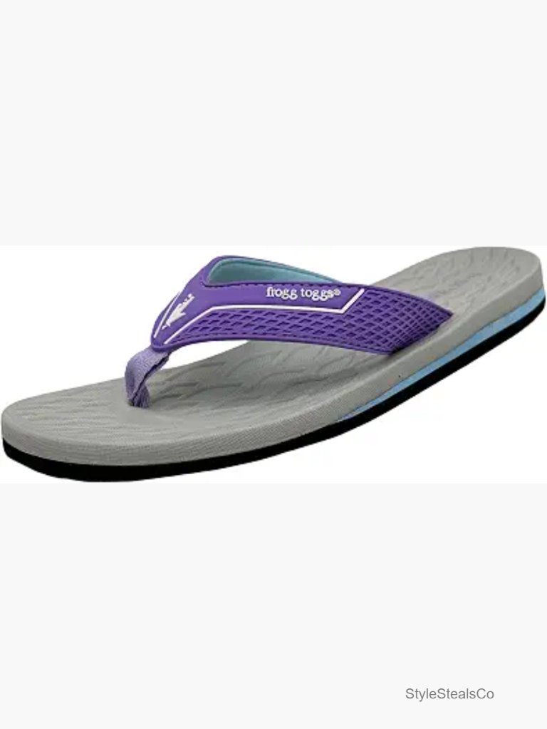 Water-Resistant Flip Flop Sandals With Arch Support For Outdoor Adventures